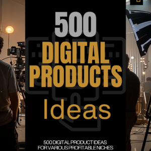 Vol 4 500 Digital Product Ideas